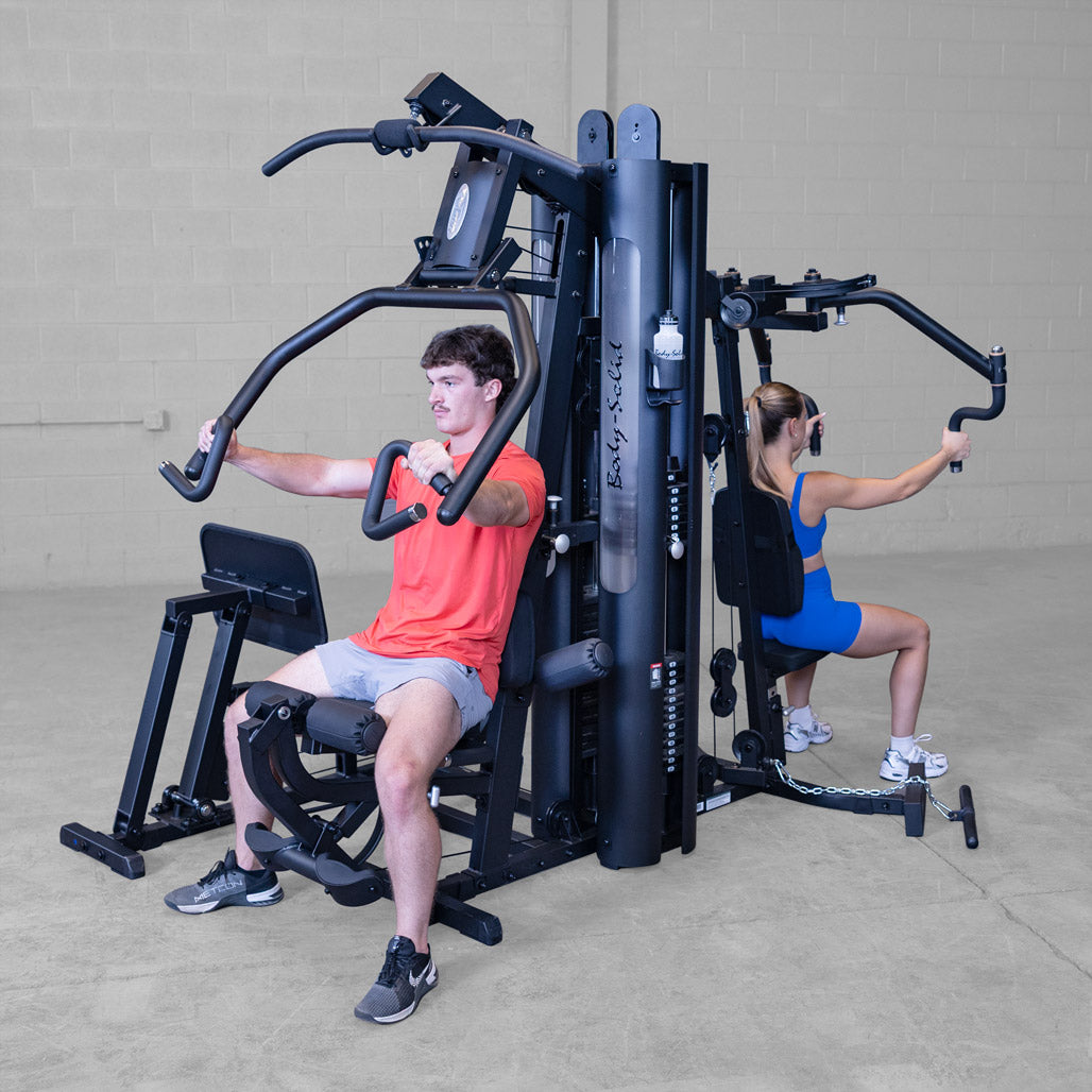 Body-Solid G9B Dual-Stack Home Gym with Leg Press, view 3