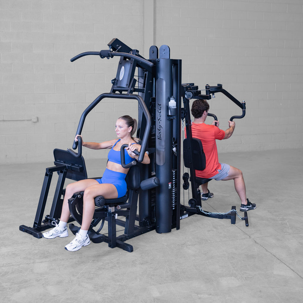 Body-Solid G9B Dual-Stack Home Gym with Leg Press, view 4