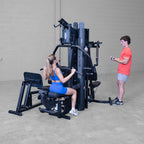 Body-Solid G9B Dual-Stack Home Gym with Leg Press, view 6
