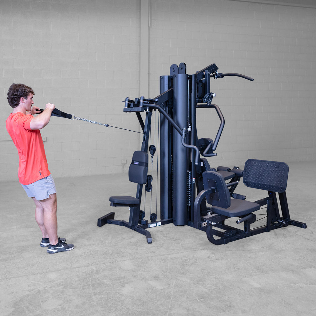 Body-Solid G9B Dual-Stack Home Gym with Leg Press, view 15