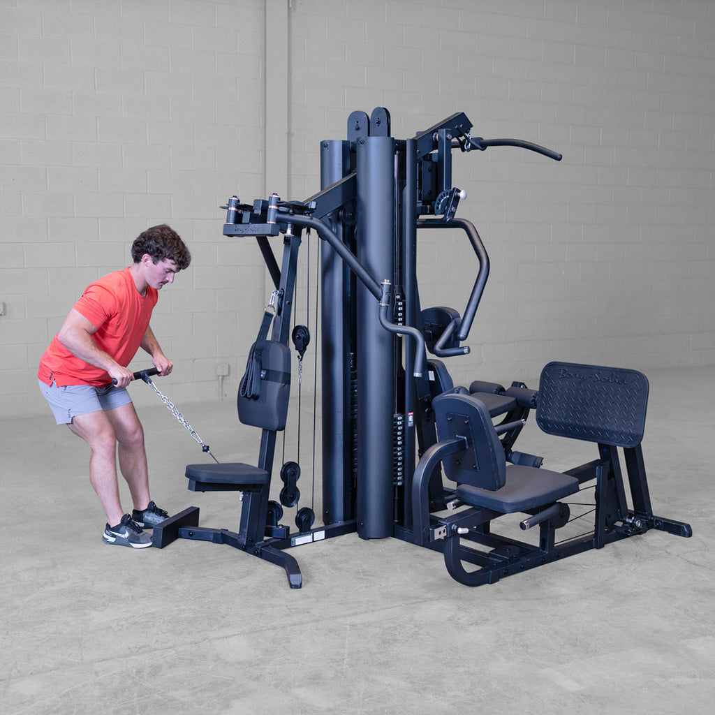 Body-Solid G9B Dual-Stack Home Gym with Leg Press, view 12