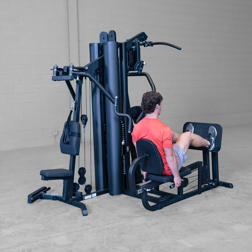 Body-Solid G9B Dual-Stack Home Gym with Leg Press, view 13
