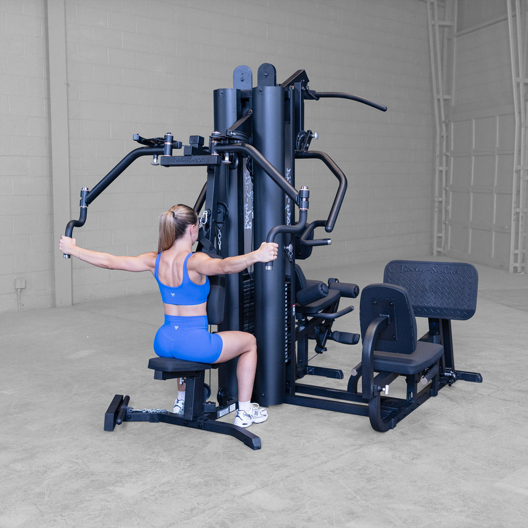 Body-Solid G9B Dual-Stack Home Gym with Leg Press, view 8