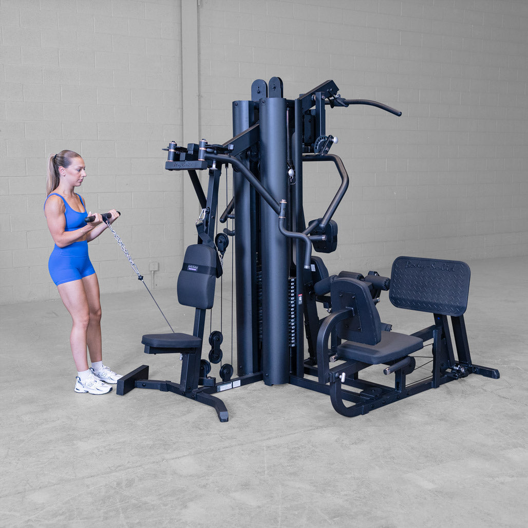 Body-Solid G9B Dual-Stack Home Gym with Leg Press, view 9