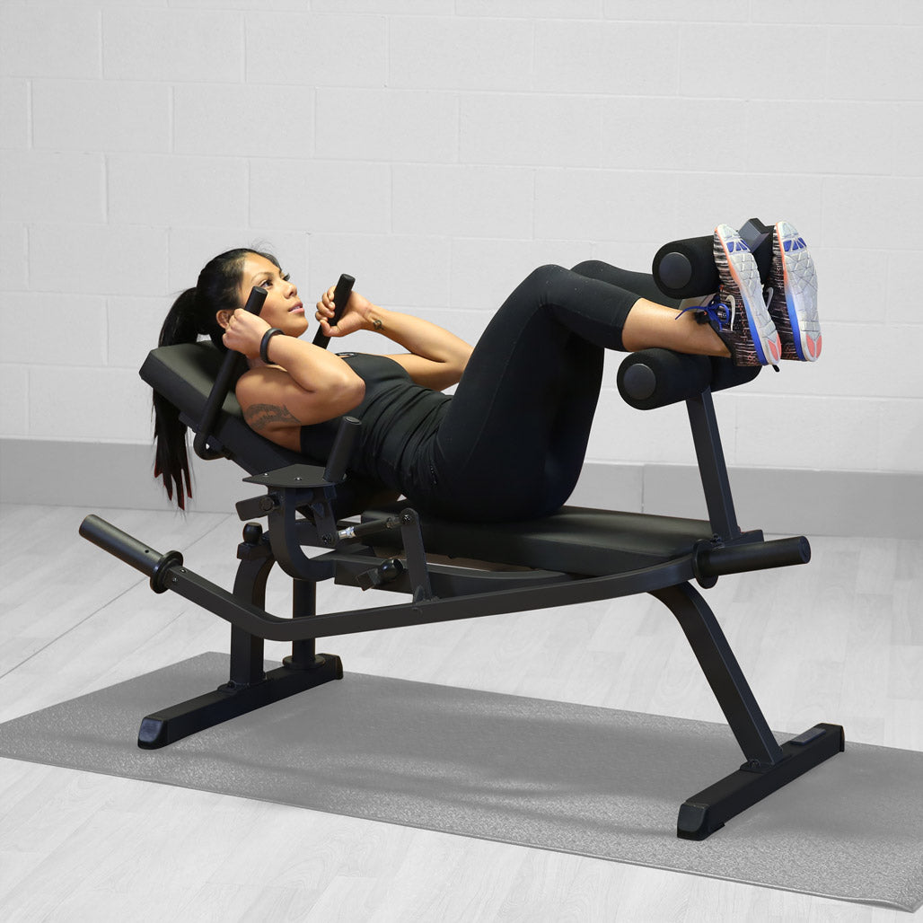 Body-Solid GAB100B Horizontal Ab Crunch Bench, view 3