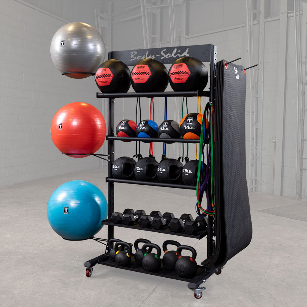Body-Solid GAR250 Multi Accessory Storage Tower, view 5