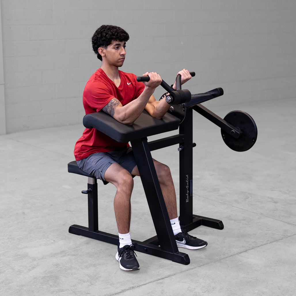 Body-Solid GCBT380B Cam Series Bicep Tricep Machine, view 4