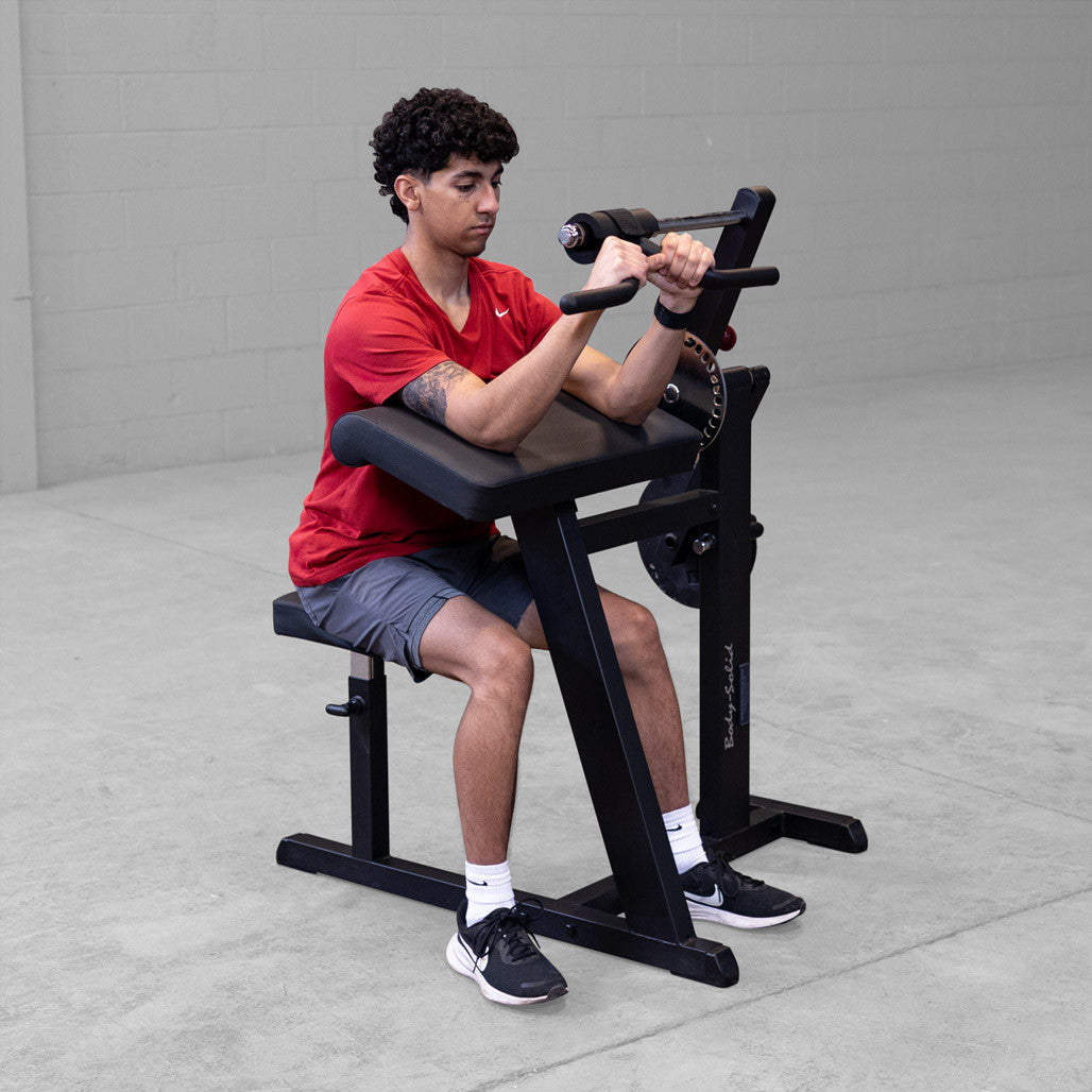 Body-Solid GCBT380B Cam Series Bicep Tricep Machine, view 2