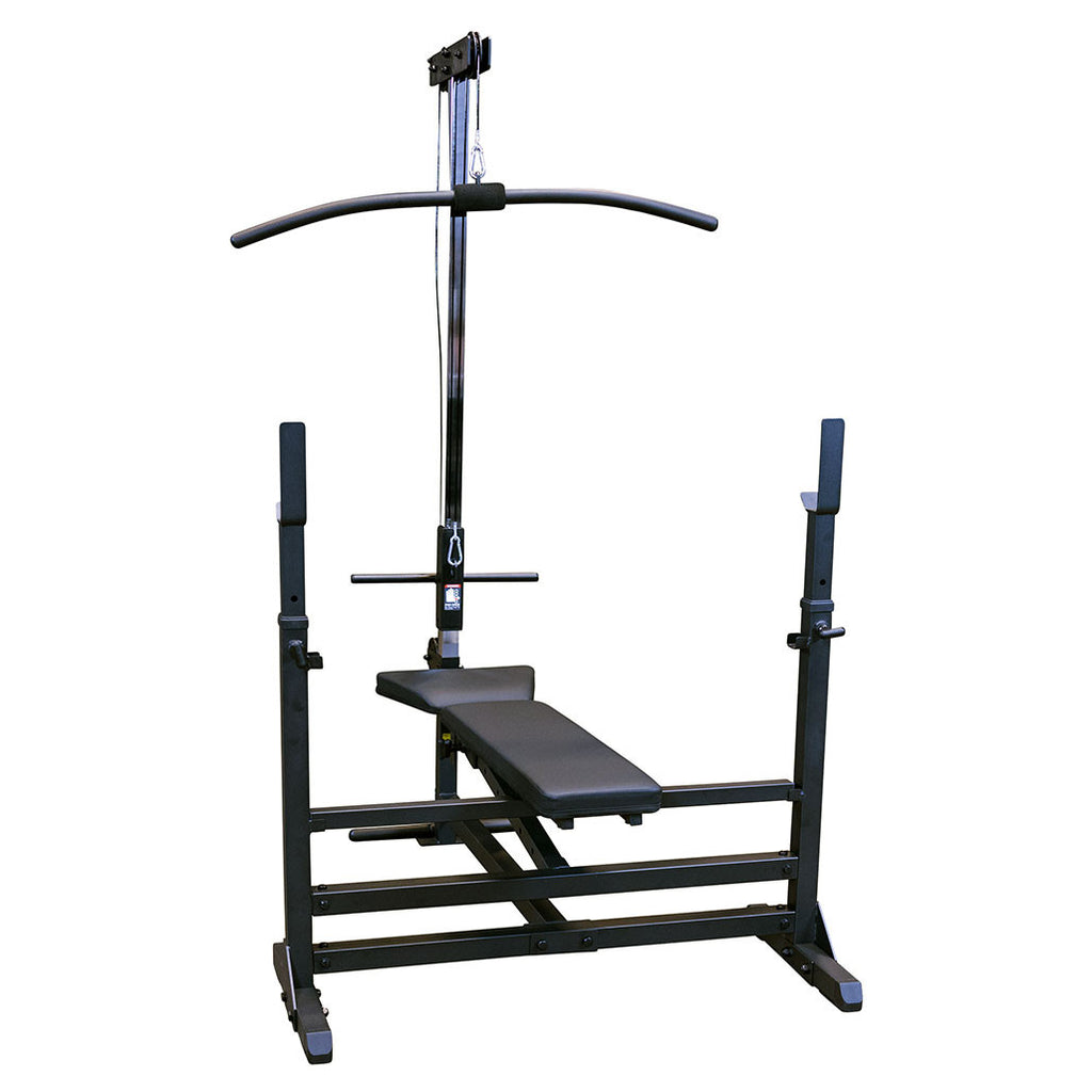 Body-Solid GLRA81B Lat Pull Down/Seated Row Attachment for Benches, view 2
