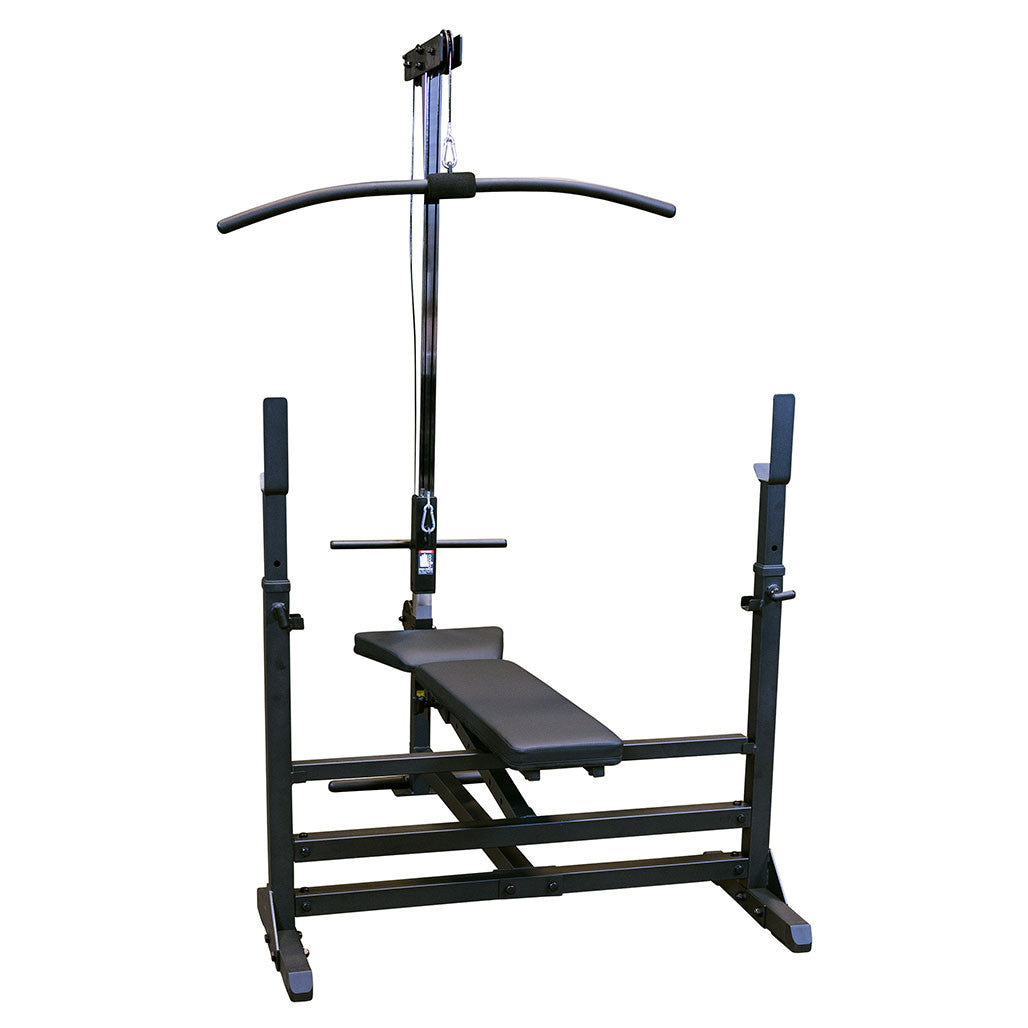 Body-Solid GLRA81B Lat Pull Down/Seated Row Attachment for Benches, view 2