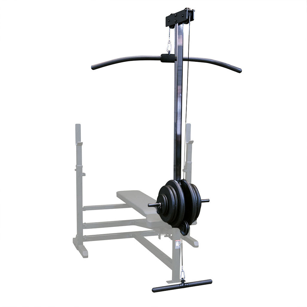 Body-Solid GLRA81B Lat Pull Down/Seated Row Attachment for Benches