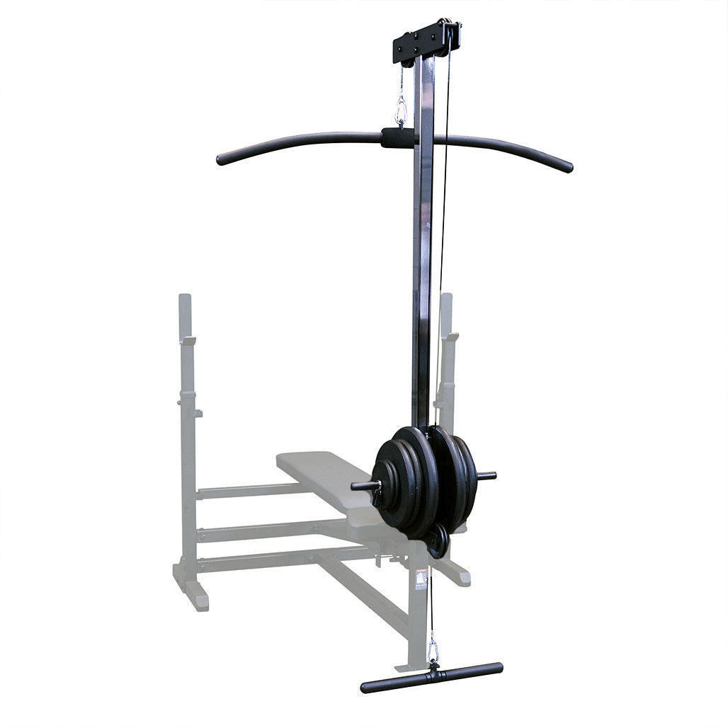 Body-Solid GLRA81B Lat Pull Down/Seated Row Attachment for Benches