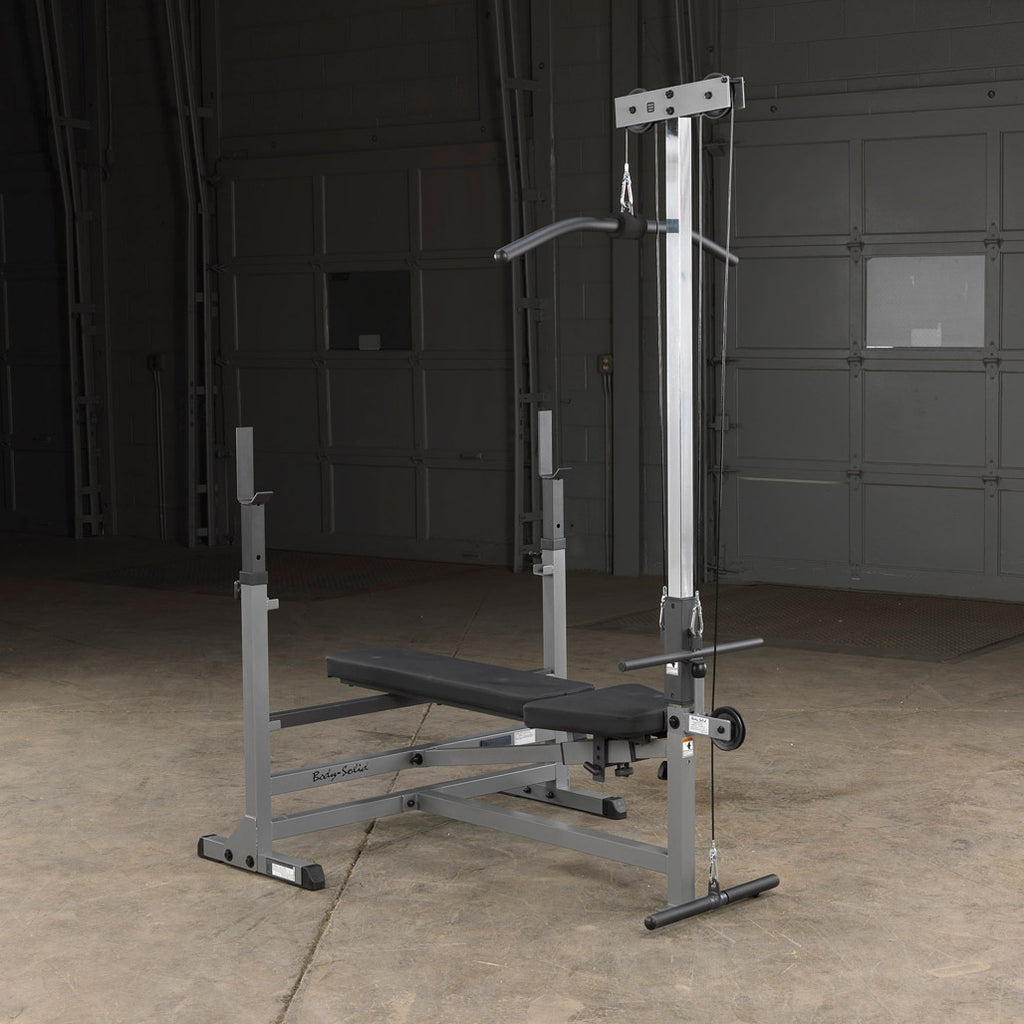 Body-Solid GLRA81B Lat Pull Down/Seated Row Attachment for Benches, view 5
