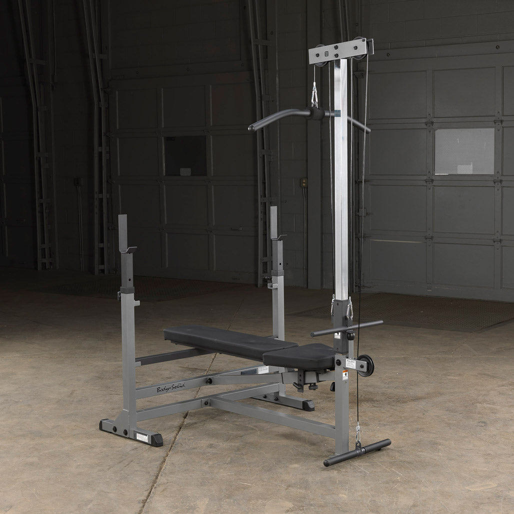 Body-Solid GLRA81B Lat Pull Down/Seated Row Attachment for Benches, view 5