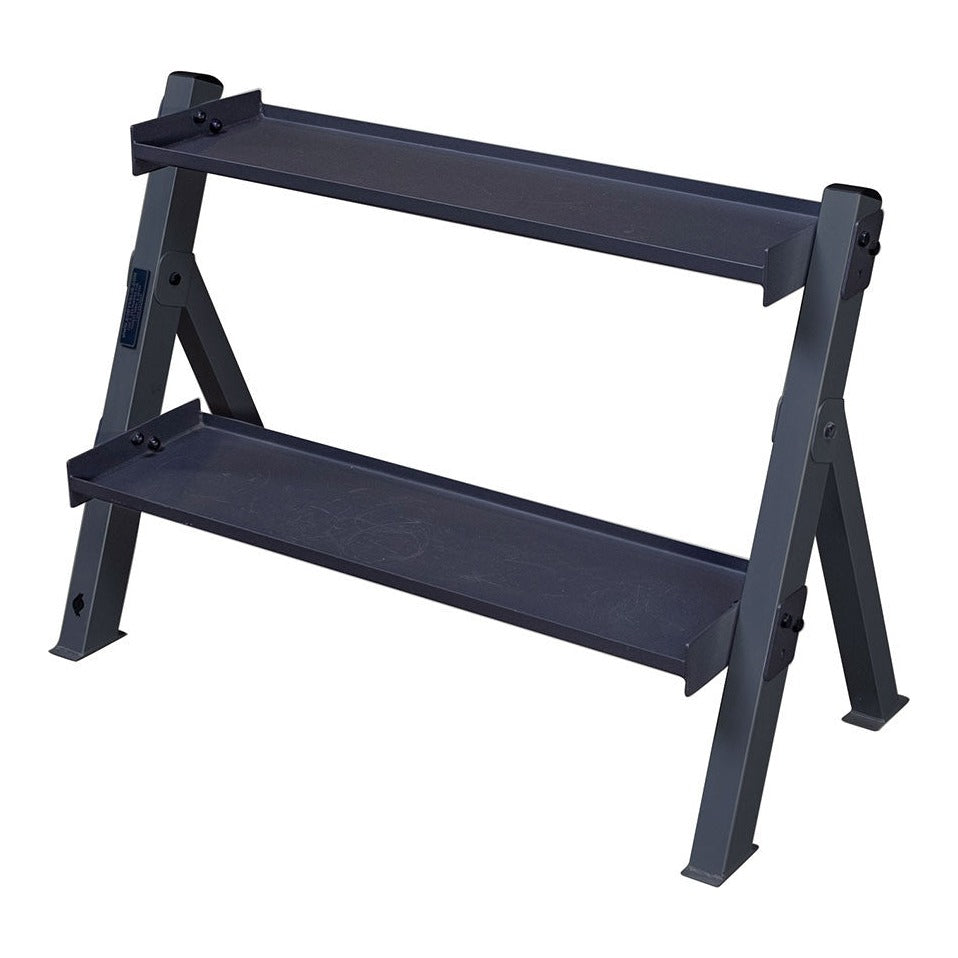 Body-Solid GDKR100B Dumbbell/Kettlebell Rack