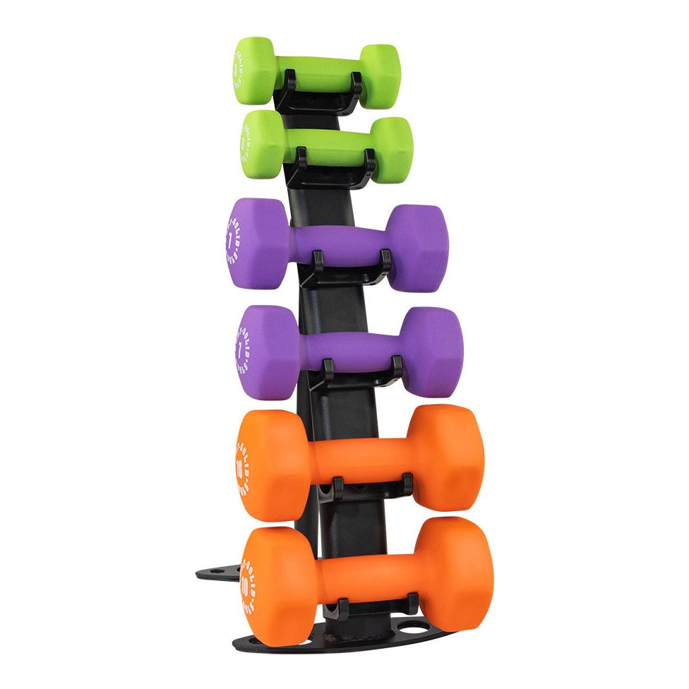 Body-Solid GDR10B Vinyl Rack Small, view 3