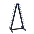 Body-Solid GDR24B 12 pair Vinyl, Neoprene Rack