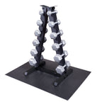Body-Solid GDR44B 2 Tier Vertical Dumbbell Rack, view 4