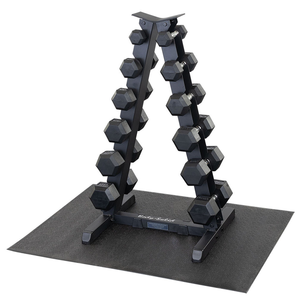 Body-Solid GDR44B 2 Tier Vertical Dumbbell Rack, view 3