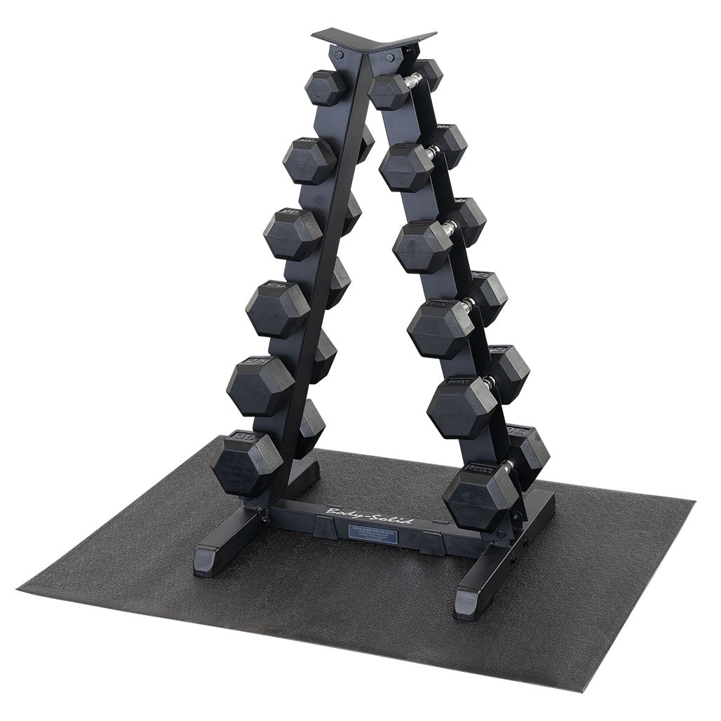 Body-Solid GDR44B 2 Tier Vertical Dumbbell Rack, view 3