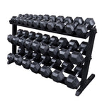 Body-Solid GDRT6B Third Tier for GDR60B Dumbbell (Black), view 2