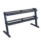 Body-Solid GDR60B 2 Tier Horizontal Dumbbell Rack (Black)
