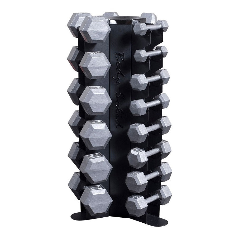 Body-Solid GDR80 Vertical Dumbbell Rack, 10 pairs, view 3