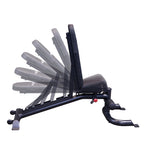 Body-Solid GFID100B Flat/Incline/Decline Bench, Black Frame, view 3