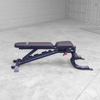 Body-Solid GFID100B Flat/Incline/Decline Bench, Black Frame, view 6