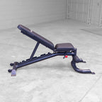 Body-Solid GFID100B Flat/Incline/Decline Bench, Black Frame, view 5