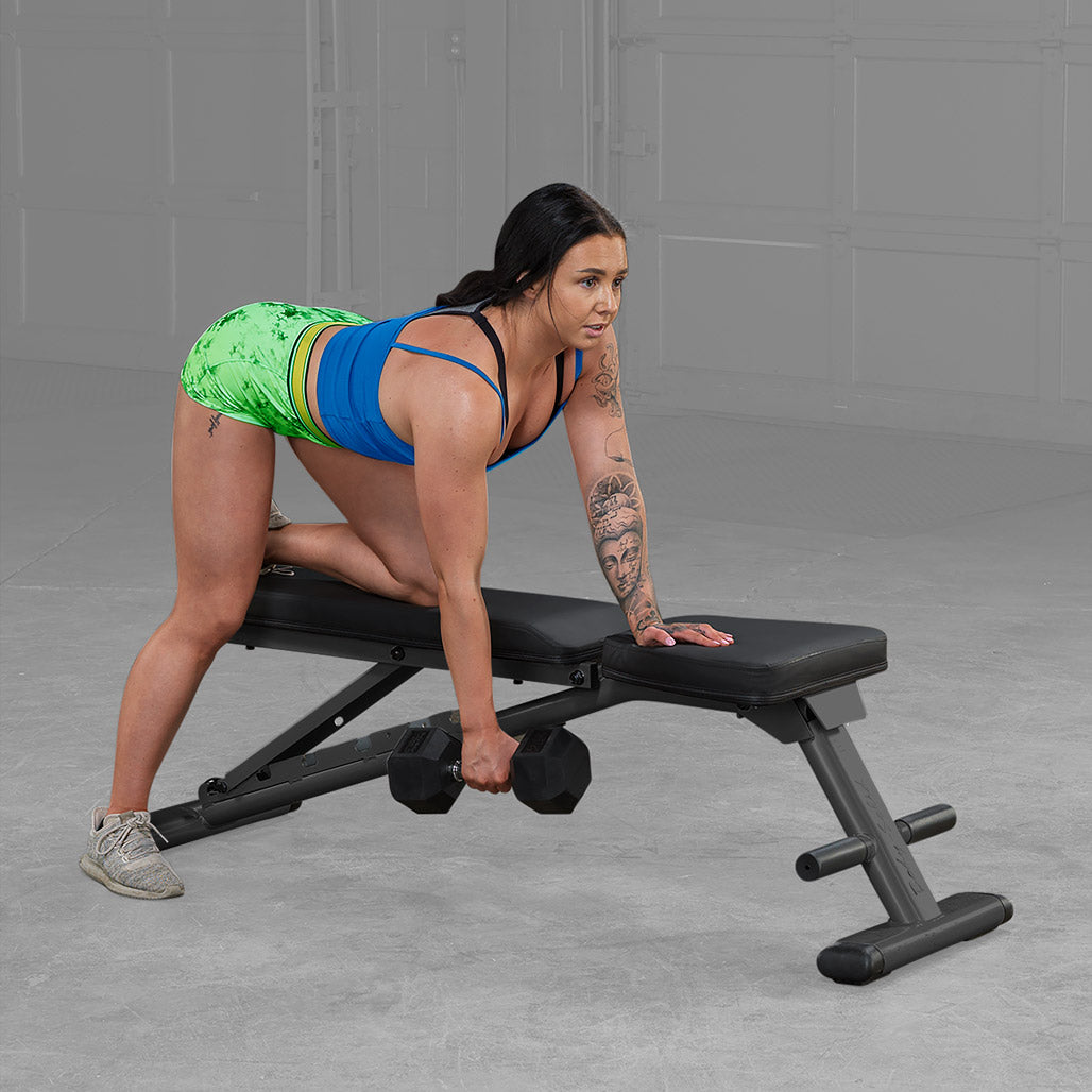 Body-Solid GFID225B Fully Assembled Folding Bench, view 9