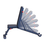 Body-Solid GFID225B Fully Assembled Folding Bench, view 3