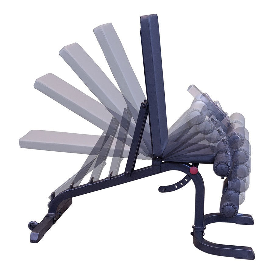 Body-Solid GFID31B Flat/Incline/Decline Bench, 2"x 2", GFID31, view 3
