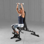 Body-Solid GFID31B Flat/Incline/Decline Bench, 2"x 2", GFID31, view 5