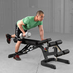 Body-Solid GFID71B Heavy Duty Flat/Incline/Decline Bench, view 7