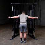 Body-Solid GFT100 Functional Trainer, 2 x 160lb stacks, view 5
