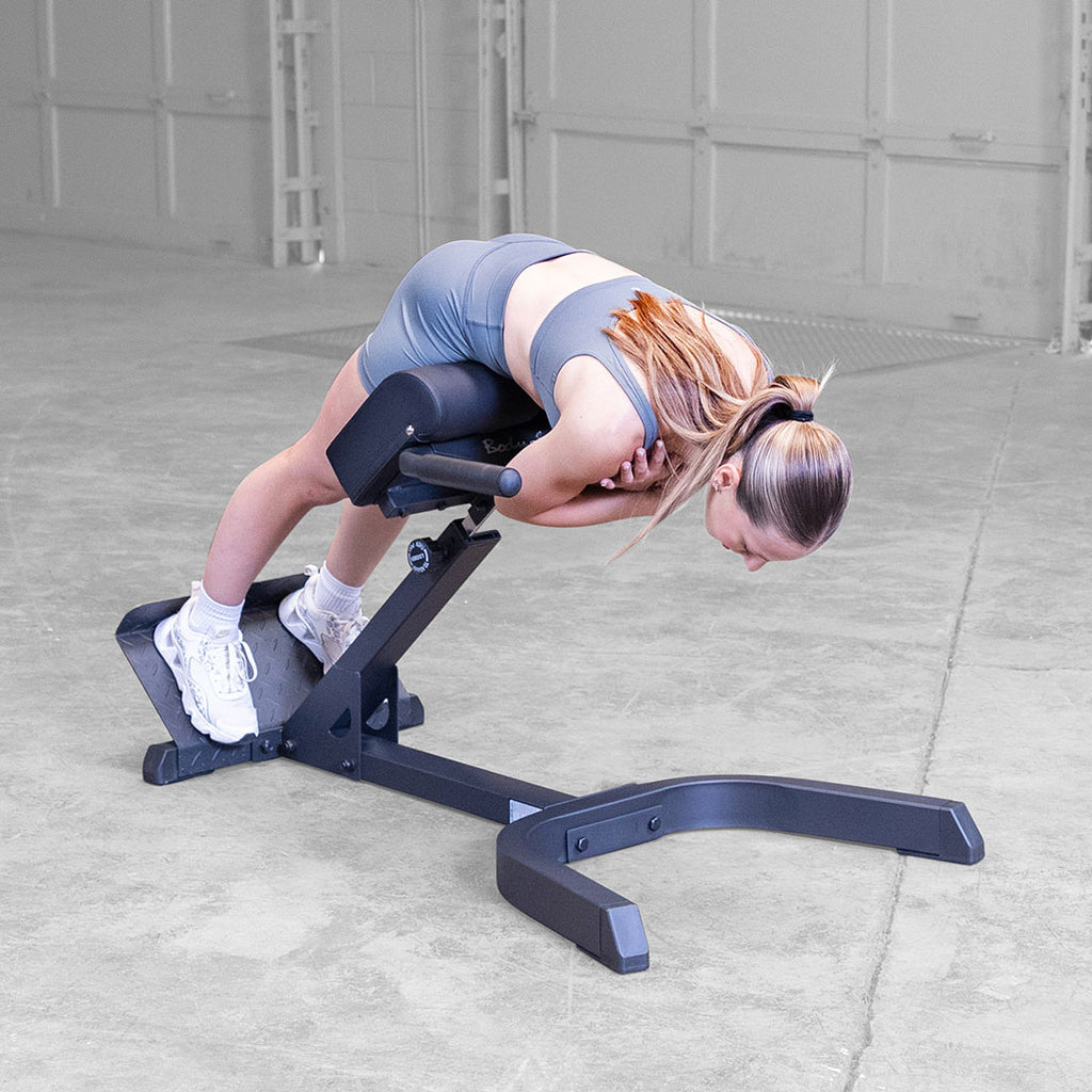 Body-Solid GHYP345B 2"x3" 45 degree back hyper extension, view 4