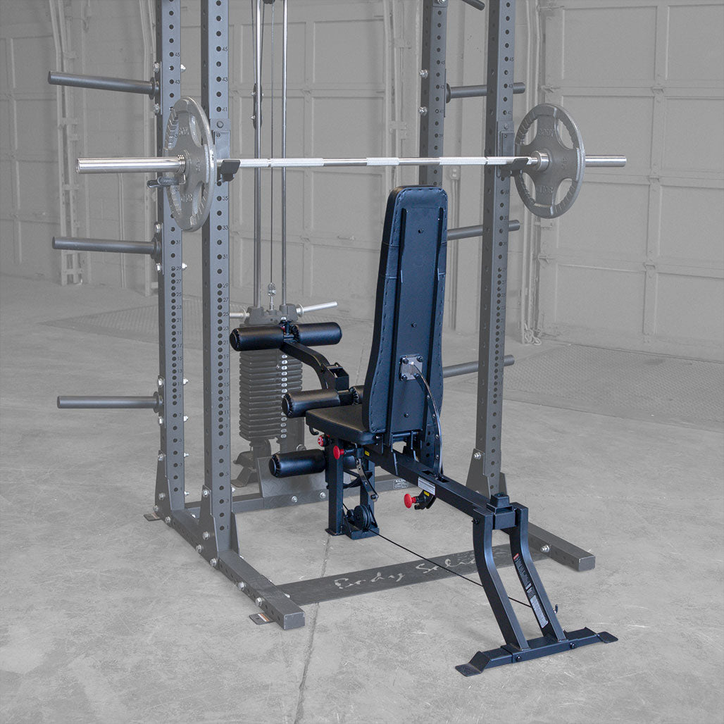 Body-Solid GLEG Leg Extension Curl Bench Attachment, view 3