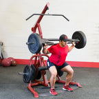 Body-Solid GLGS100B Corner Leverage Gym, no bench, view 3