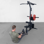 Body-Solid GLM85B Lat Machine, Low Row, Plate Loaded, view 8