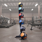 Body-Solid GMR10B Medicine Ball Rack (Black), view 3