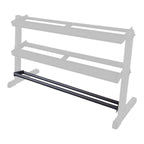 Body-Solid GDR60B 2 Tier Horizontal Dumbbell Rack (Black), view 6
