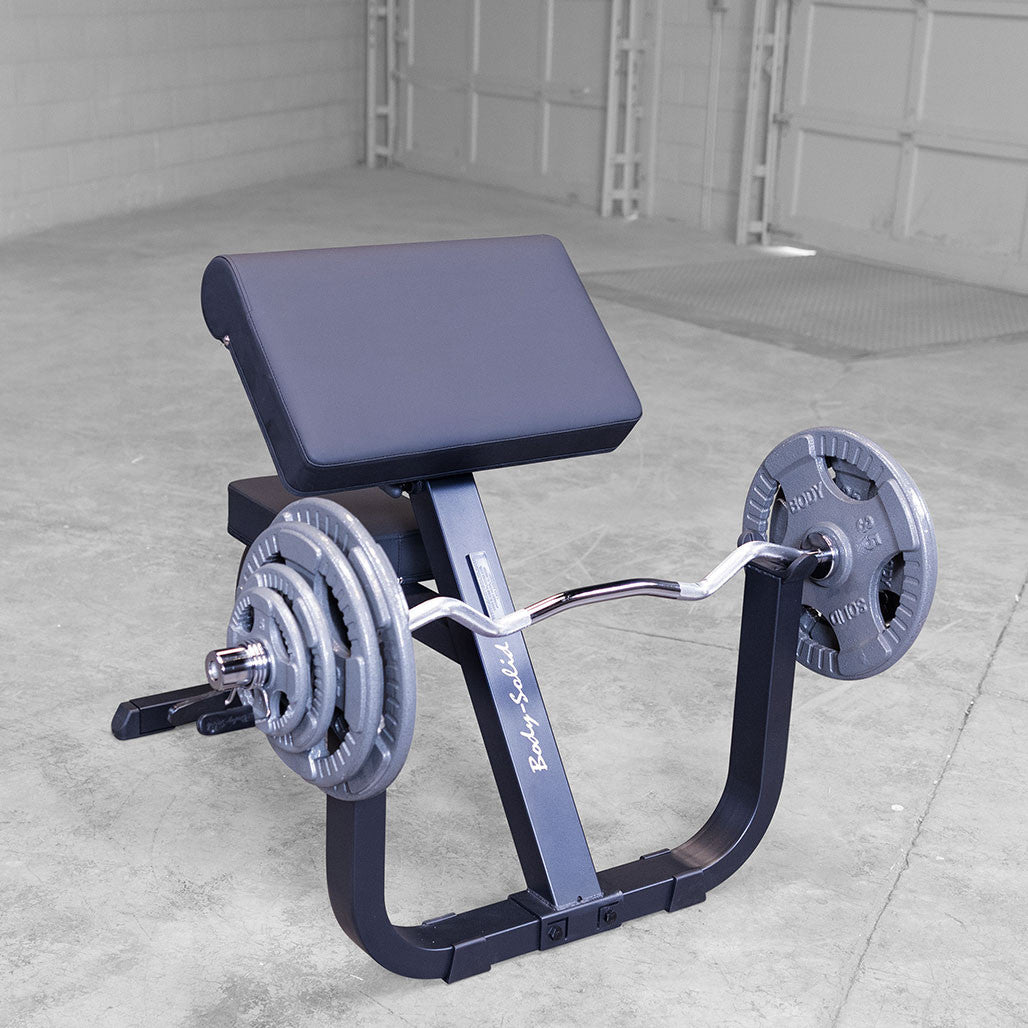 Body-Solid GPCB329B Preacher Curl Bench, view 2