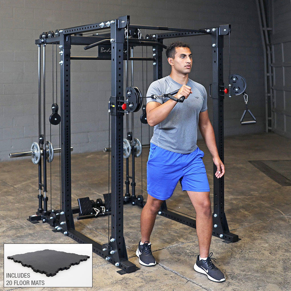 Body-Solid Pro Power Rack with Functional Trainer Package - photo 2