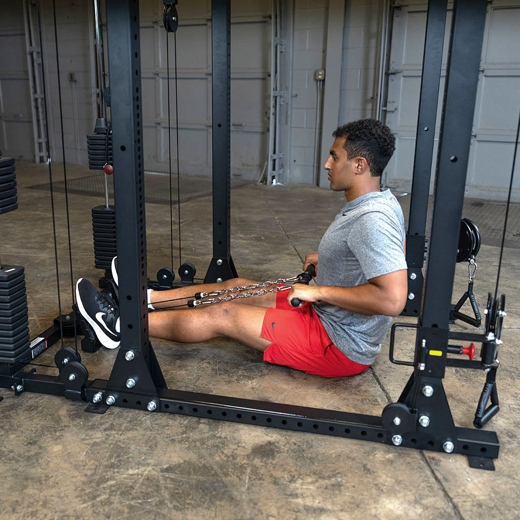 Body-Solid Elite Power Rack with Dual-Stack Functional Trainer Package - photo 3