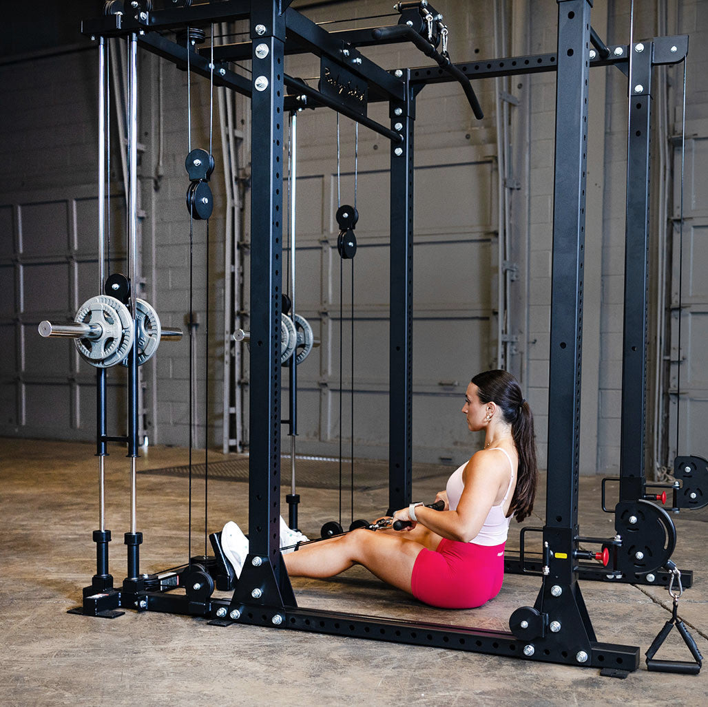 Body-Solid Pro Power Rack with Functional Trainer Package - photo 4