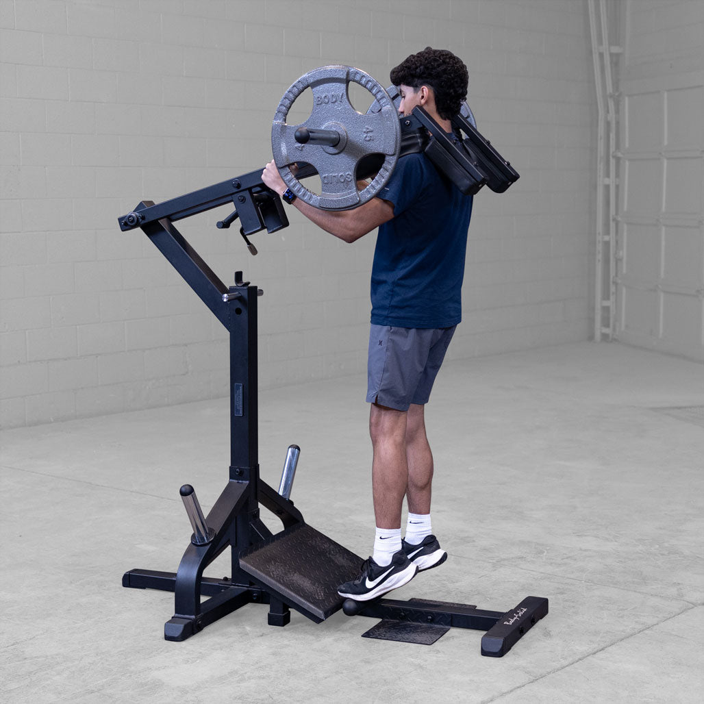 Body-Solid GSCL360B Leverage Squat/Calf Machine, view 7