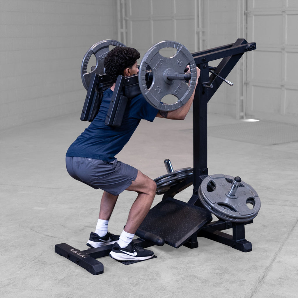 Body-Solid GSCL360B Leverage Squat/Calf Machine, view 3