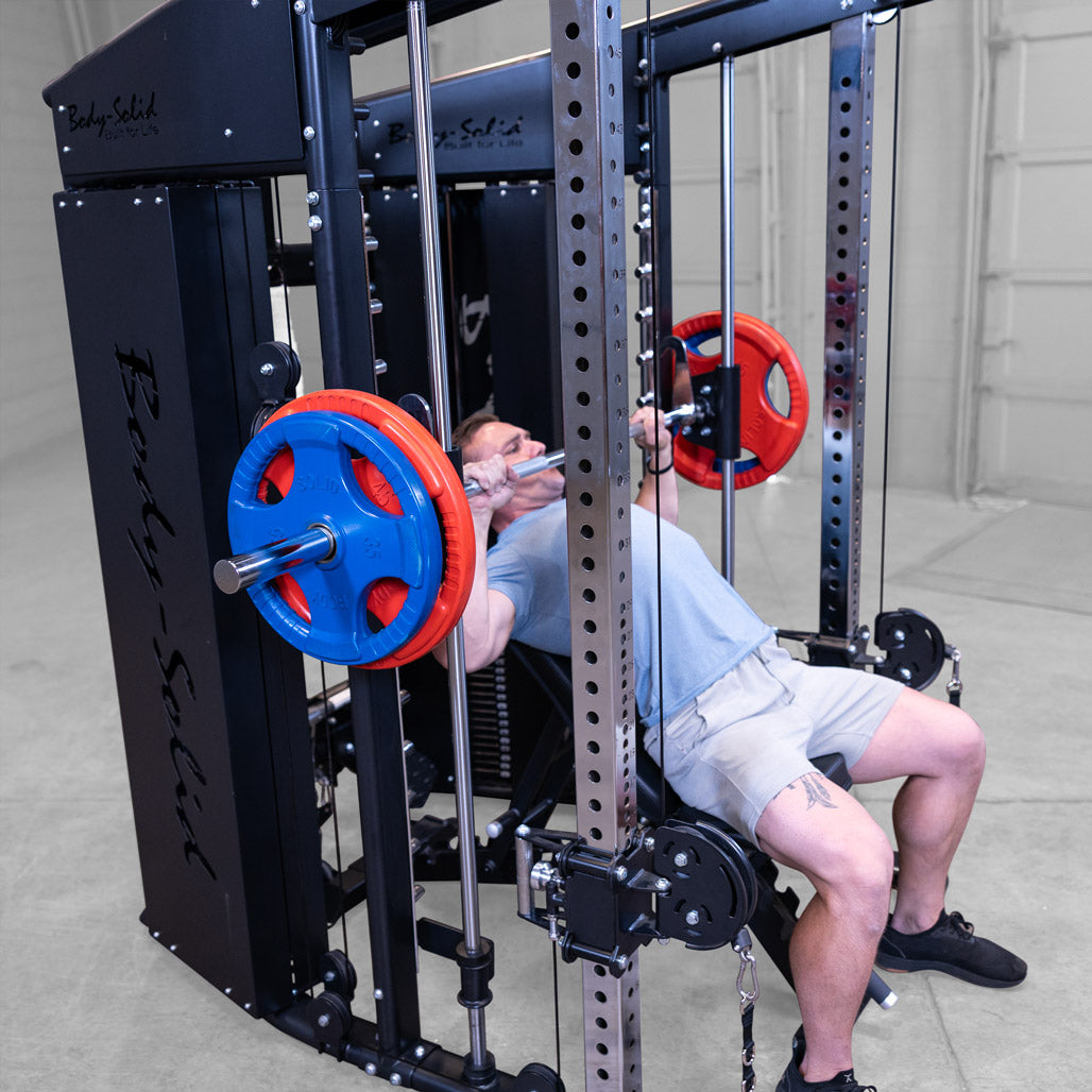 Body-Solid GSFR100 All-in-One Functional Trainer/Smith, view 7