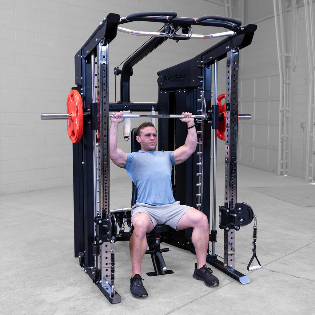Body-Solid GSFR100 All-in-One Functional Trainer/Smith, view 8